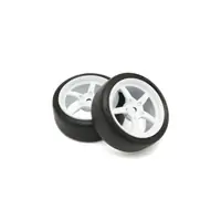 KYOSHO PREMOUNTEDD-TIREFZ02 (5SPOKERWHEEL/WH/2P) [FATH705WD]