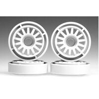 KYOSHO WHEEL SET(PAJERO/WHITE)