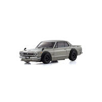 KYOSHO ASC MA-020 NISSAN SKYLINE 2000GT-R KPCG10 SILVER BODY SHELL [MZP466S]