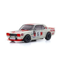 Kyosho Asc Ma-020 Nissan Skyline 2000Gt-R (Kpgc10) Racing 1972 No. 6 Red Bodyset