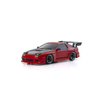 KYOSHO ASC MAZDA SAVANNA RX-7 FC3S WITH AERO KIT AND CFRP HOOD RED MA-020 MINI-Z BODY SET