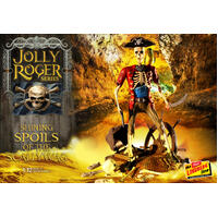 LINDBERG 1/12 JOLLY ROGER SERIES: THE SHINING SPOILS OF THE SCALLYWAG PLASTIC MODEL KIT