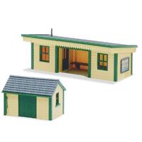 Peco Platform Shelter Timber