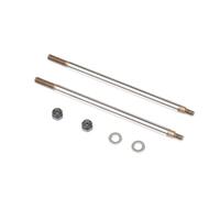 LOSI DAMPENED SHOCK SHAFT, 2PCS, LMT 2.0