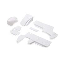 LOSI BODY PANEL SET, WHITE, 22S SPRINT CAR
