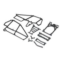 LOSI CAGE SET, BLACK, 22S SPRINT CAR