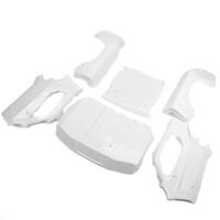 Losi Body Set, Complete, White, 5IVE-T 3.0