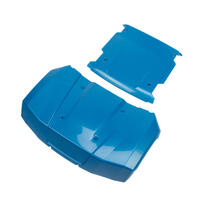 Losi Hood and Roof Body Panels, Metallic Blue, 5IVE-T 3.0
