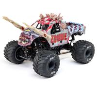 Losi Mini LMT Zombie 1/18 4x4 Monster Jam Truck RTR, LOS01026T4
