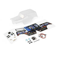 Losi Son Uva Digger Clear Body Set, Mini Lmt