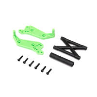Losi Wheelie Bar Set, Green, Mini Lmt