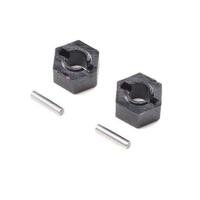 LOSI WHEEL HEX WITH PIN, 2PCS, MINI T 2.0
