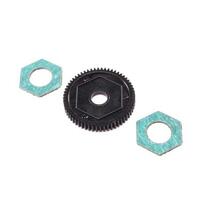 LOSI 60T SPUR GEAR WITH SLIPPER PADS, MINI T 2.0