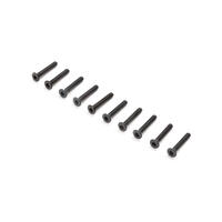 Losi M2X12Mm Flat Head Screws, 10Pcs