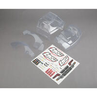 Losi Body Set, Clear, Baja Rey