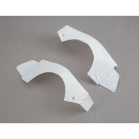 Losi Left And Right Rear Fender Set, White - Baja Rey