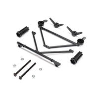 LOSI SPARE TYRE MOUNT AND SUPPORT, BAJA REY 2.0