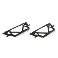 Losi Side Plate, Chassis, Black: Night Crawler 2.0 - Los231004