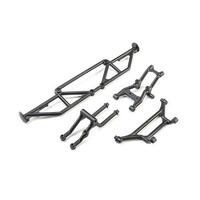 LOSI REAR BUMPER SET, 22S SCT