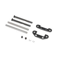 LOSI FRONT HINGE PIN AND BRACE SET, BAJA REY 2.0