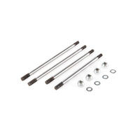 Losi Fr/Rr Shock Shaft Set & Hardware, Baja Rey