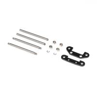 LOSI FRONT HINGE PINS AND BRACE SET, RZR REY