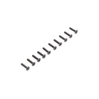 Losi Flat Head Screws M2.5 X 12Mm (10)