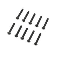 Losi M2.5 X 16Mm Button Head Screws, 10Pcs
