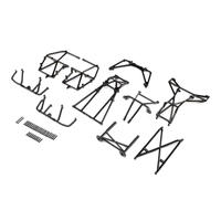 Losi Black Complete Cage Set, Lmt