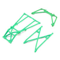 Losi Green Rear Cage And Hoop Bars, Lmt