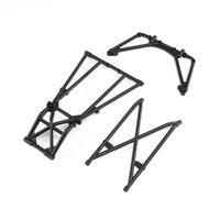 Losi Black Rear Cage And Hoop Bars, Lmt