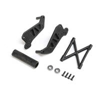 Losi Black Wheelie Bar Set, Lmt