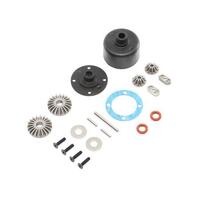 LOSI DIFFERENTIAL CASE & HARDWARE- 8 & 8T RTR