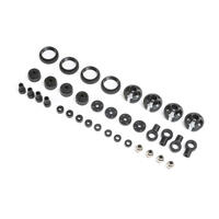 LOSI SHOCK PLASTICS AND BALLS, 4PCS, LMT