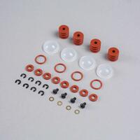 LOSI SHOCK REBUILD HARDWARE SET, 4PCS, LMT