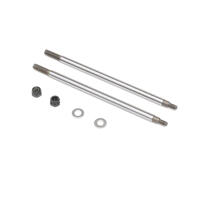 Losi Nutted Front / Rear Shock Shaft, 2Pcs, Lmt Mega