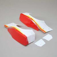 LOSI L/R REAR FENDER SET, RED, SUPER BAJA REY - LOS250029