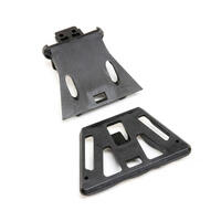 Losi Front Skip Plate And Support Brace, Sbr 2.0