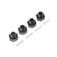 LOSI 20MM WHEEL HEX & PINS, BLACK (4), SUPER BAJA REY - LOS252077