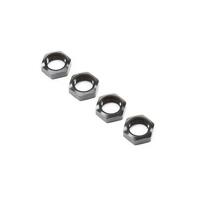 LOSI WHEEL NUT, BLACK (4), SUPER BAJA REY