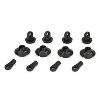 Losi Spring Cups/Clips/Shock Ends, 2Pcs, Dbxl 2.0