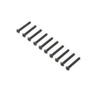 Losi Button Head Screws, Stl, Bo, M4 X 30Mm (10)