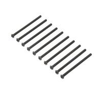 LOSI BUTTON HEAD SCREWS, STL, BO, M4 X 65MM (10)