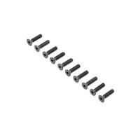 Losi M4X16Mm Flat Head Screws, 10Pcs, Dbxl 2.0