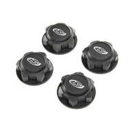 LOSI WHEEL NUT, CAPTURED, BLACK, 4PCS, DBXL-E 2.0
