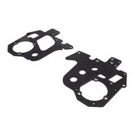 LOSI CARBON CHASSIS PLATE SET, PROMOTO-MX/SM