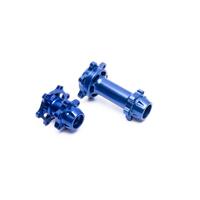 LOSI ALUMINIUM HUB SET, MACHINED BLUE, PROMOTO-MX/SM