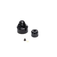 Losi Aluminium Shock Cap Set, Black, Promoto-Mx/Sm