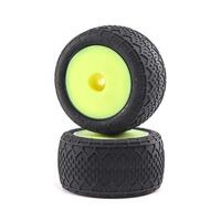 LOSI BK BAR MOUNTED TIRE SET, MINI T 2.0