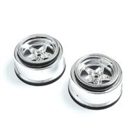 LOSI CHROME REAR WHEEL, 2PCS, 22S DRAG